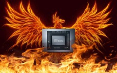 Se ha rumoreado que la serie Ryzen 7000 de AMD basada en Zen 4 se llamará Phoenix. (Fuente de la imagen: AMD/TowardsDataScience - editado)