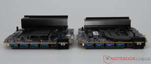 Vzmore AX9 Max (izquierda) vs. Geekom A9 Max (derecha)
