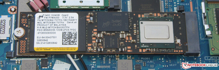El dispositivo de almacenamiento es un SSD PCIe 4