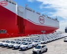 El portacoches Shenzhen de BYD zarpa rumbo a Brasil con 7.000 coches eléctricos (Fuente de la imagen: PDChina en X)