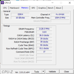 Memoria CPU-Z