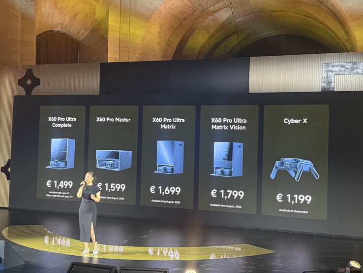 Los precios de las series Cyber X y X60