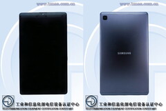 El Galaxy Tab A7 Lite tendrá una batería de 5.100 mAh. (Fuente de la imagen: TENAA)