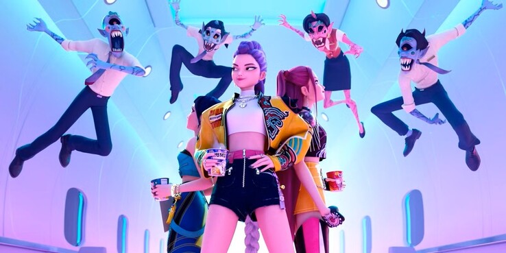 KPop Demon Hunters mezcla la estética moderna con la herencia (Fuente de la imagen - Netflix)