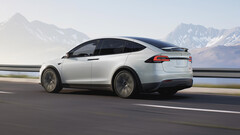 El Model X en movimiento (imagen: Tesla)