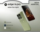 El Motorola Edge 70 Pro tiene un diseño familiar.