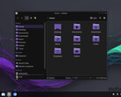 Nobara Linux 39 cambia de un escritorio GNOME modificado a KDE Plasma (Imagen: Nobara).