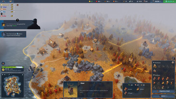 Una imagen que muestra una secuencia del juego en «Northgard: Definitive Edition».