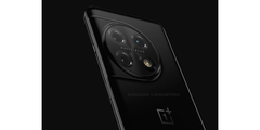 Un render del &quot;OnePlus 11&quot;. (Fuente: OnLeaks x SmartPrix)