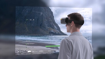 Las gafas incluidas muestran información adicional (Fuente de la imagen: Caddxfpv)