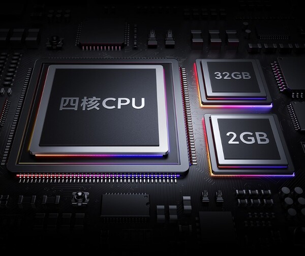 El Redmi Smart TV A50 Energy Saving Edition tiene un procesador de cuatro núcleos, 2 GB de RAM y 32 GB de almacenamiento.