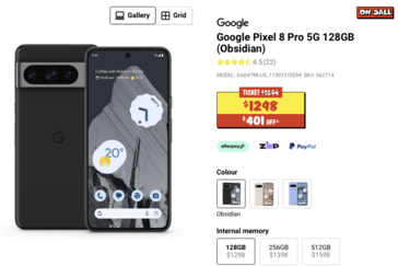 Pixel 8 Pro obtiene un fuerte descuento de 401 dólares en Australia. (Fuente: JBHIFI)