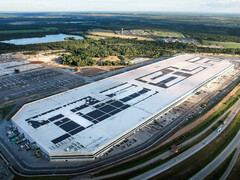 La Gigafábrica de Texas cuenta con su propio sistema de almacenamiento de energía en baterías. (Fuente de la imagen: Tesla)