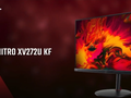 El Nitro XV272U KF tiene una frecuencia de actualización de 300 Hz y una profundidad de color de 10 bits. (Fuente de la imagen: Acer)