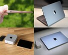 Apple La gama Mac y MacBook se muestran juntas, destacando los portátiles y los sobremesa (Fuente de la imagen: Notebookcheck)