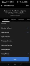 Una captura de pantalla de la herramienta Garmin Lifestyle Logging. (Fuente de la imagen: Captura de pantalla)