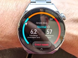 Una característica especial del Watch GT 3 Pro es la medición de la rigidez arterial