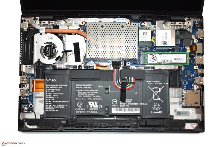 las entrañas del Vaio SX14