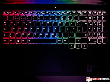 Iluminación del teclado