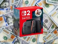 El modelo base de la Nintendo Switch 2 tiene un precio oficial de 449,99 dólares. (Fuente de la imagen: Nintendo, Unsplash, editado)