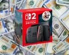 El modelo base de la Nintendo Switch 2 tiene un precio oficial de 449,99 dólares. (Fuente de la imagen: Nintendo, Unsplash, editado)