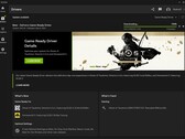 Nvidia GeForce Game Ready Driver 552.44 descargándose en la aplicación Nvidia (Fuente: Propia)