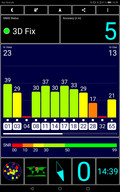 Prueba de GPS al aire libre