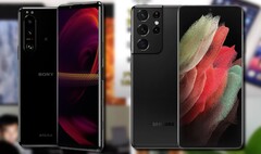 Sony Xperia 1 III vs. Samsung Galaxy S21: El Xperia fue más rápido. (Fuente de la imagen: Sony/Samsung, TechNick/Vật Vờ Studio -editado)