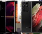 Sony Xperia 1 III vs. Samsung Galaxy S21: El Xperia fue más rápido. (Fuente de la imagen: Sony/Samsung, TechNick/Vật Vờ Studio -editado)