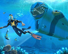 Subnautica se presentó por primera vez en el año 2014. En la imagen - Arte de la portada de Subnautica. (Fuente de la imagen: Unknown Worlds)