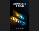 El nuevo tráiler de lanzamiento del Neo5. (Fuente: Weibo)