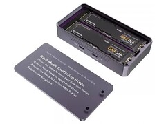 JEYI 586R: Caja para dos rápidas unidades SSD.