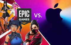 Apple contraataca a las críticas públicas a sus políticas por parte de Tim Sweeney, de Epic Games. (Fuente de la imagen: Apple / Epic Games - editado)