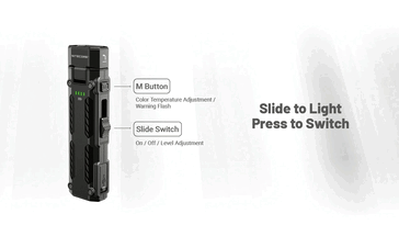 Características de la linterna. (Fuente de la imagen: Nitecore)