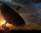 Imagen ilustrativa que muestra un telescopio apuntando al cielo nocturno. (Fuente de la imagen: Shutterstock / paulista)
