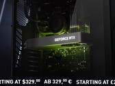 Los precios de venta al público de Nvidia para la GeForce RTX 3060 son de 329 dólares/329 euros/ 299 libras. (Fuente de la imagen: Nvidia - editado)