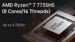 AMD Ryzen 7 7735HS (fuente: Minisforum)