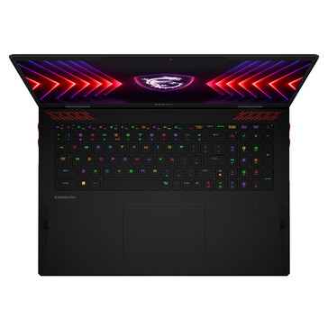 Teclado MSI Raider 18 HX (imagen vía MSI)