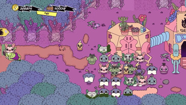 En la imagen: Una captura de pantalla del juego Super Farming Boy.