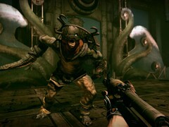 Una imagen del juego Rage que muestra a un mutante