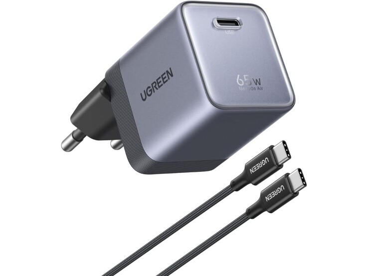 La versión para la UE del cargador Ugreen Nexode Air 65W GaN