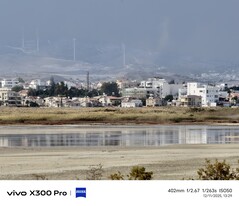 Vivo X300 Pro sin teleconvertidor 400 mm