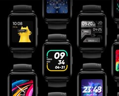 El Realme Watch 2 viene precargado con múltiples esferas de reloj y cuenta con la certificación IP68. (Fuente de la imagen: Realme)