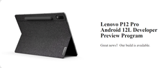 Lenovo anuncia una nueva iniciativa Tab P12 Pro. (Fuente: Lenovo)