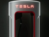 supercargador "Magic Dock" con adaptador CCS (imagen: Tesla)