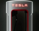 supercargador "Magic Dock" con adaptador CCS (imagen: Tesla)
