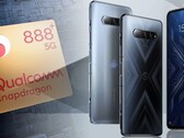 El Black Shark 5 ha sido visto en relación con un procesador Snapdragon 888+. (Fuente de la imagen: GSMArena/Black Shark (imagen del Black Shark 4) - editada)