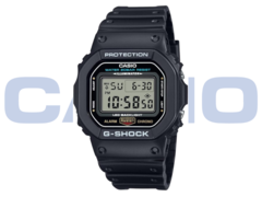 El Casio DW-5600UE viene con retroiluminación LED en lugar del antiguo panel EL. (Fuente de la imagen: Casio)