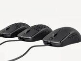 Tres ratones para juegos endgame gear con carcasas ultraligeras impresas en 3D