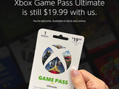 Captura de pantalla de una publicación en las redes sociales de GameStop en la que promociona sus ofertas "más baratas" de Xbox Game Pass (fuente de la imagen: GameStop)